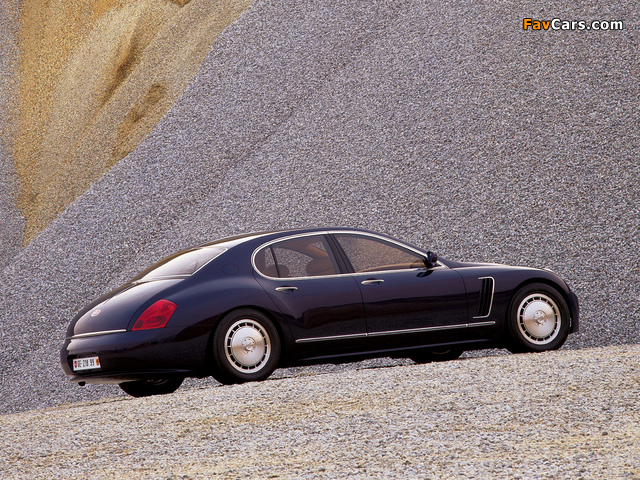 Bugatti EB218 Concept 1999 pictures (640 x 480)