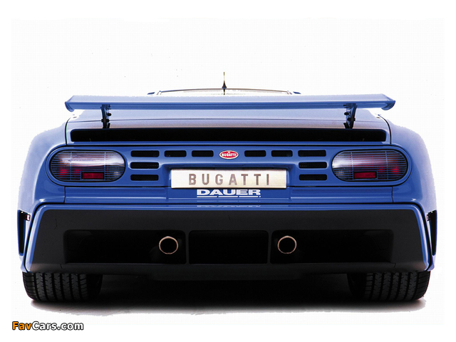 Bugatti EB110 SS by Dauer 1998–99 pictures (640 x 480)