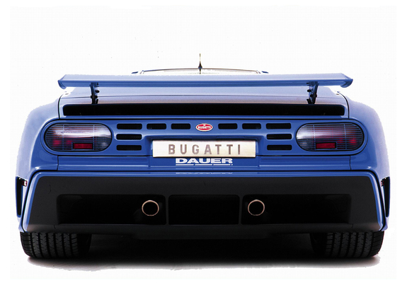 Bugatti EB110 SS by Dauer 1998–99 pictures