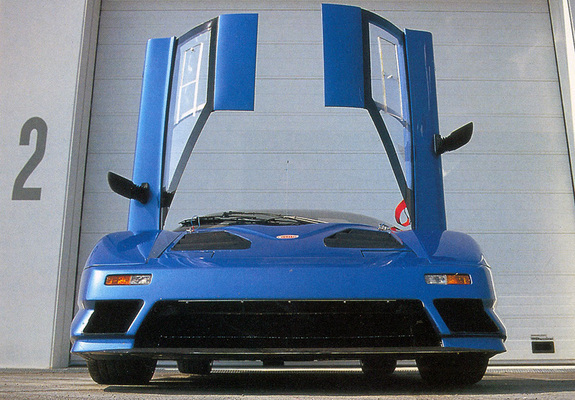Images of Bugatti EB110 Prototype 1990