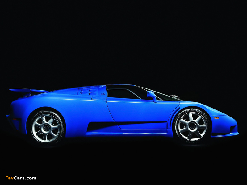 Images of Bugatti EB110 SS US-spec Prototype 1994 (800 x 600)