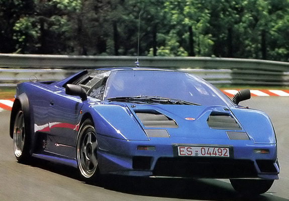 Photos of Bugatti EB110 Prototype 1990–91