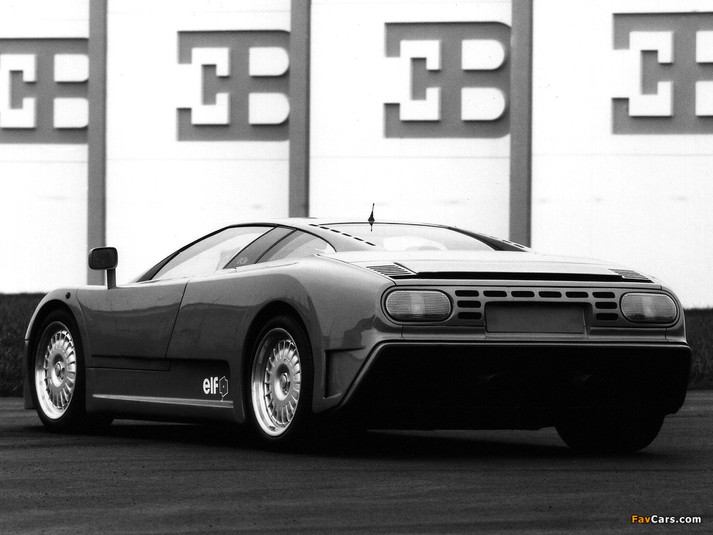 Photos of Bugatti EB110 GT Prototype 1991 (1024 x 768)