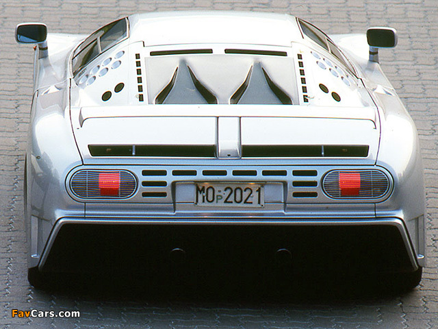 Pictures of Bugatti EB110 SS Prototype 1992 (640 x 480)