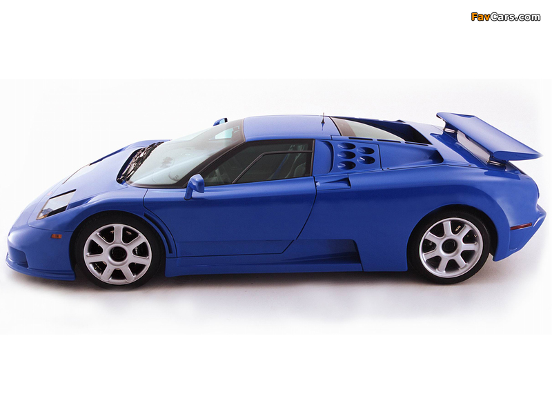 Pictures of Bugatti EB110 SS by Dauer 1998–99 (800 x 600)