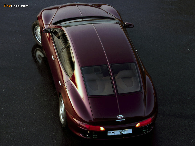 Bugatti EB112 Prototype 1993 pictures (800 x 600)