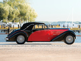 Bugatti Type 57 Stelvio Cabriolet by Gangloff (№57569) 1938 pictures