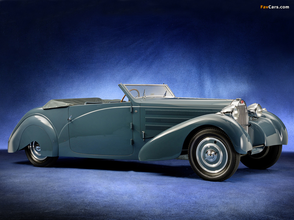 Bugatti Type 57 Cabriolet by Gangloff 1934 pictures (1024 x 768)