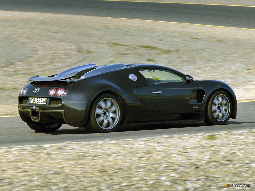 Bugatti EB 16.4 Veyron Prototype 2004 photos (1024 x 768)