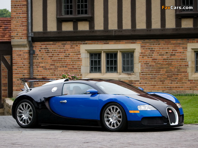 Bugatti Veyron US-spec 2006–11 wallpapers (640 x 480)
