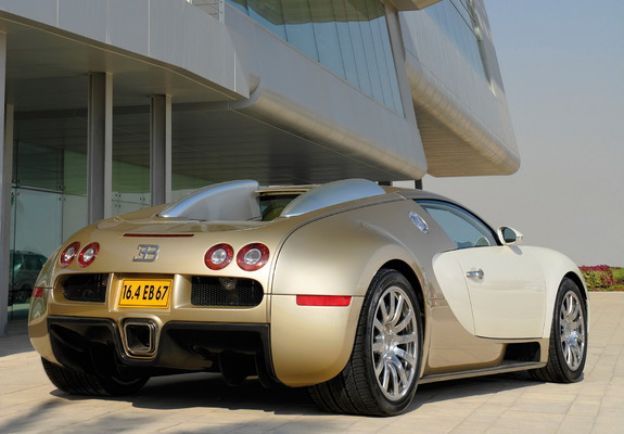 Bugatti Veyron Gold Edition 2009 wallpapers