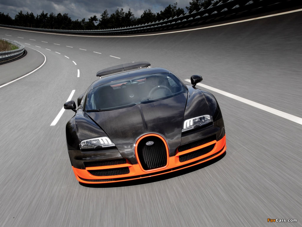 Bugatti Veyron 16.4 Super Sport 2010 pictures (1024 x 768)