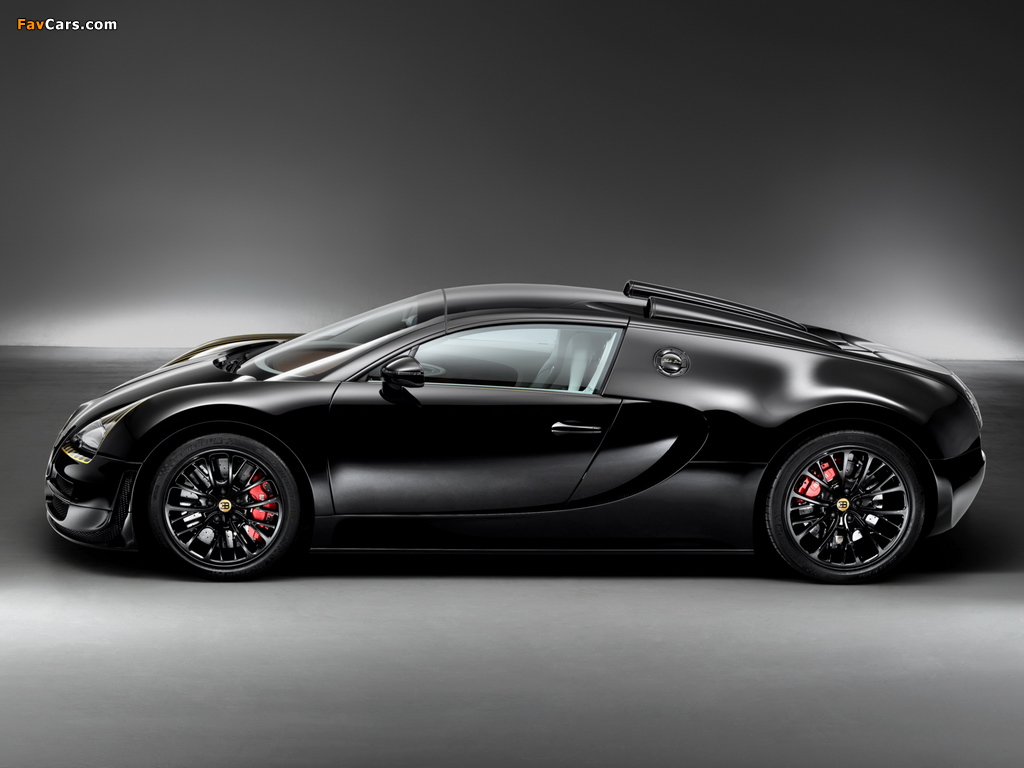 Bugatti Veyron Grand Sport Roadster Vitesse Black Bess 2014 wallpapers  (1024x768)
