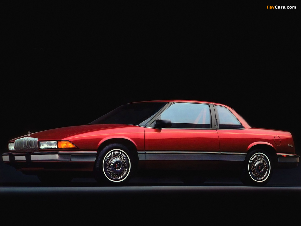 Buick Regal Coupe 1988–93 images (1024 x 768)