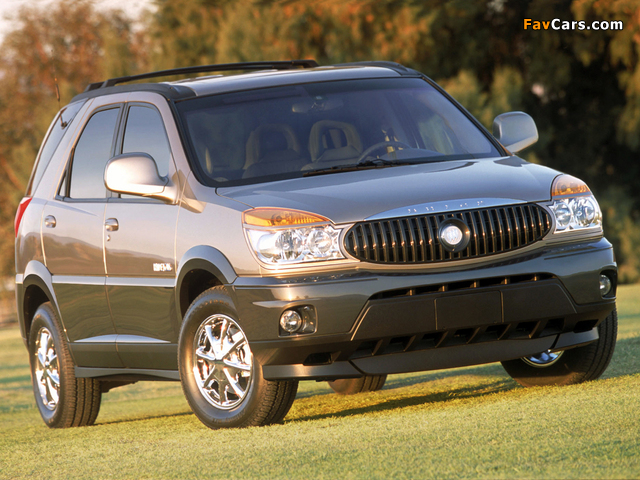 Buick Rendezvous 2001–03 images (640 x 480)