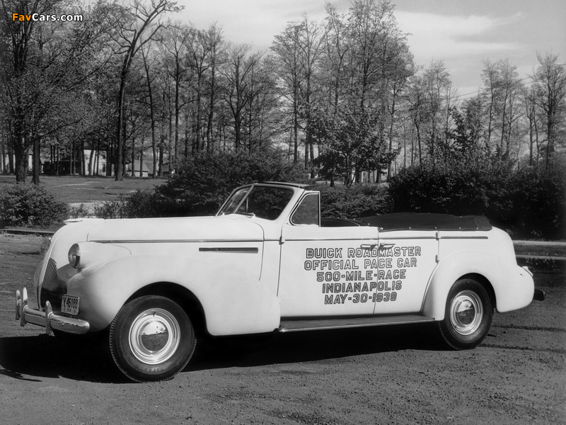Buick Roadmaster Sport Phaeton Trunk Back Indy 500 Pace Car (81C) 1939 images (800 x 600)
