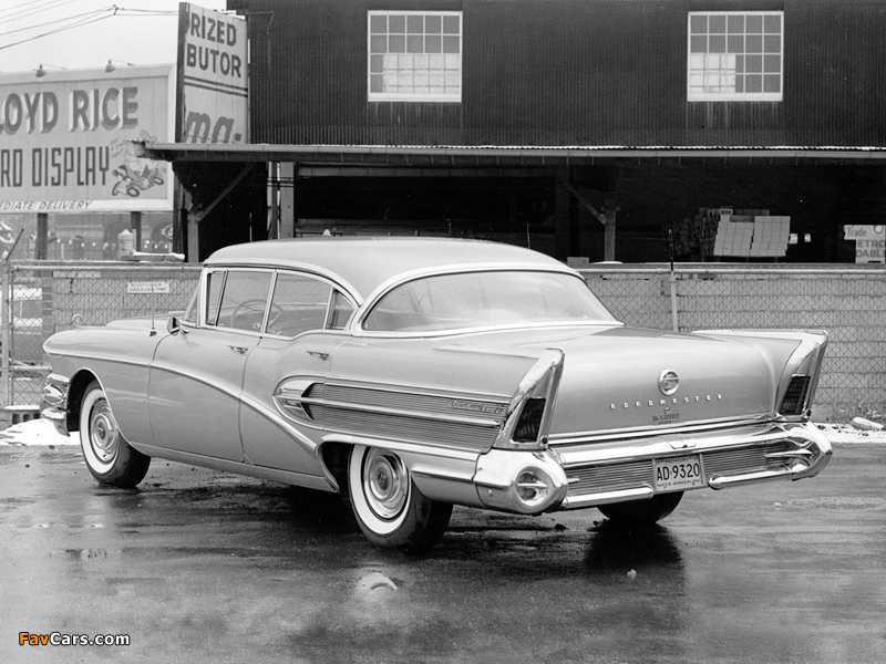 Buick Roadmaster 75 4-door Riviera Hardtop (75-4739X) 1958 wallpapers (800 x 600)