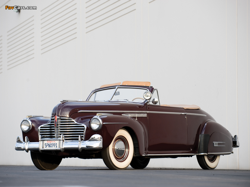 Buick Super Eight Convertible Coupe (56C) 1941 wallpapers (800 x 600)