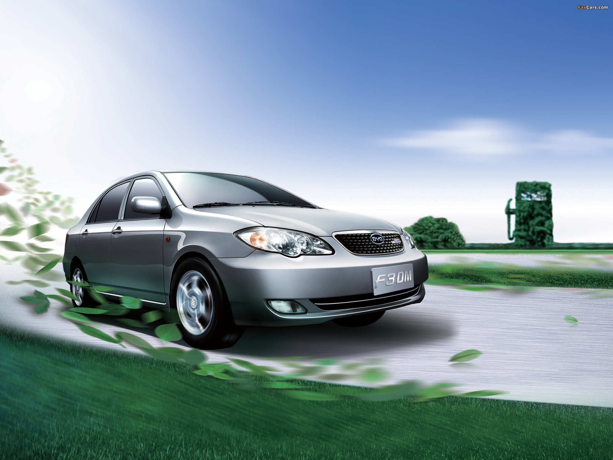 BYD F3 DM 2008 wallpapers (2048 x 1536)