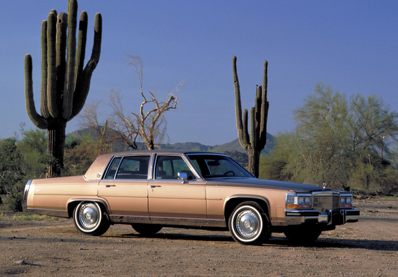 Pictures of Cadillac Brougham 1987–89