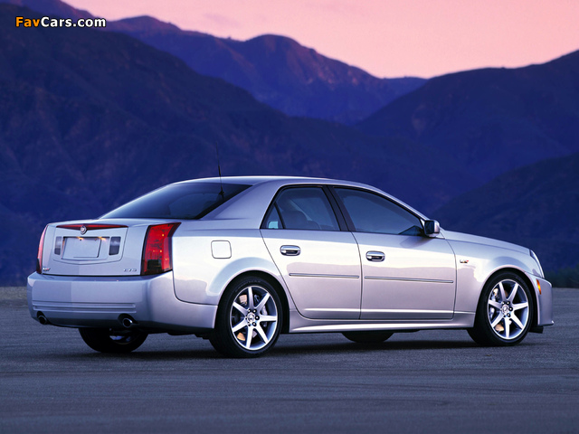 Cadillac CTS-V 2004–07 images (640 x 480)