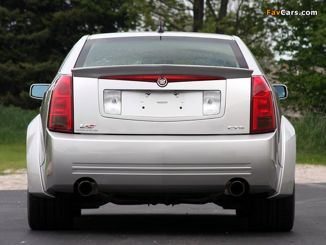 Lingenfelter Cadillac CTS-V 2004–07 wallpapers (640 x 480)