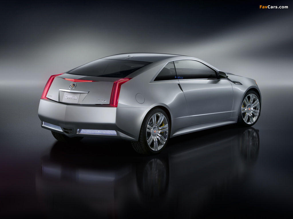 Cadillac CTS Coupe Concept 2008 pictures (1024 x 768)