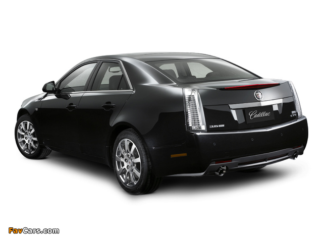 Cadillac CTS AU-spec 2008 wallpapers (640 x 480)
