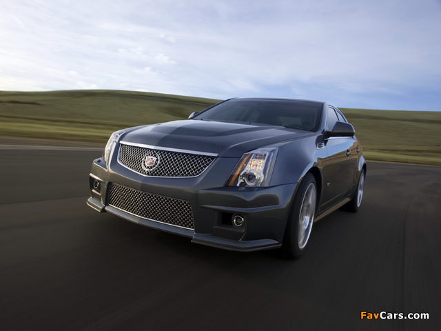 Cadillac CTS-V 2009 images (640 x 480)