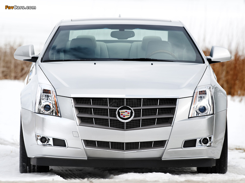 Cadillac CTS Coupe 2010 wallpapers (800 x 600)