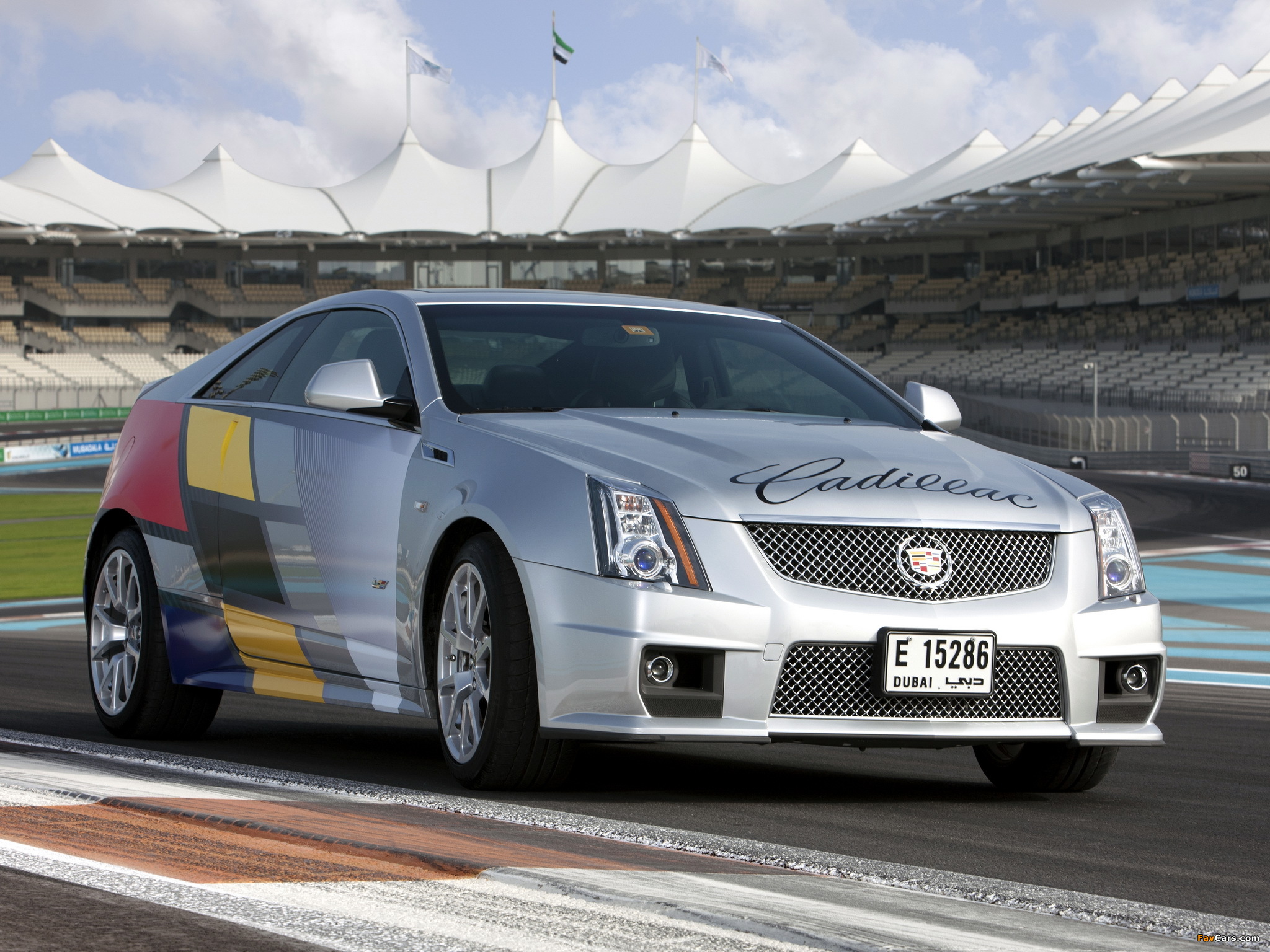 Cadillac CTS-V Coupe Challenge 2011 images (2048 x 1536)