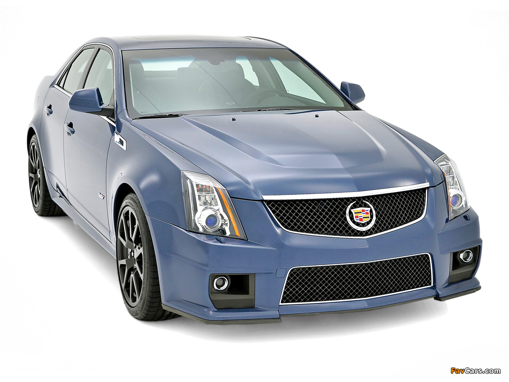 Cadillac CTS-V Stealth Blue Edition 2013 pictures (1024 x 768)