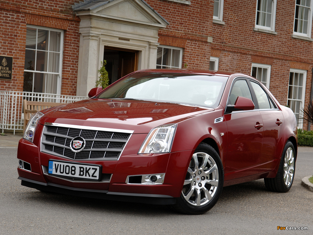 Images of Cadillac CTS UK-spec 2008 (1024 x 768)