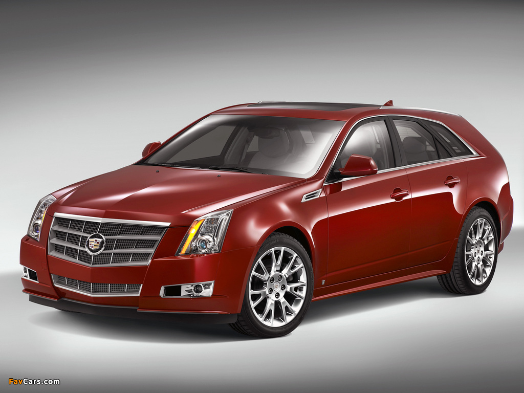 Images of Cadillac CTS Sport Wagon 2009 (1024 x 768)