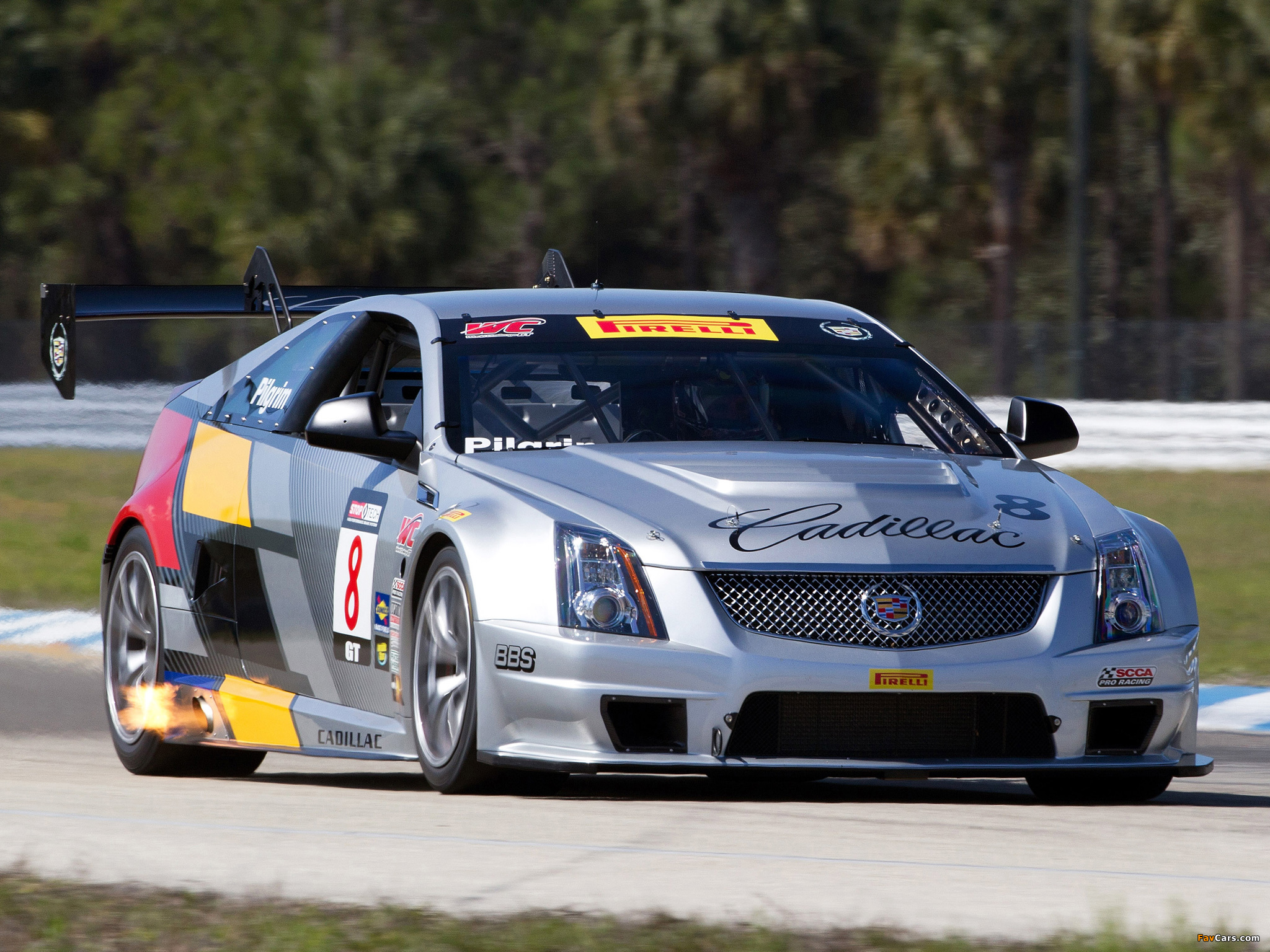 Images of Cadillac CTS-V Coupe Race Car 2011 (2048 x 1536)