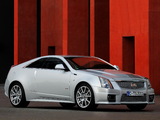 Photos of Cadillac CTS-V Coupe EU-spec 2010