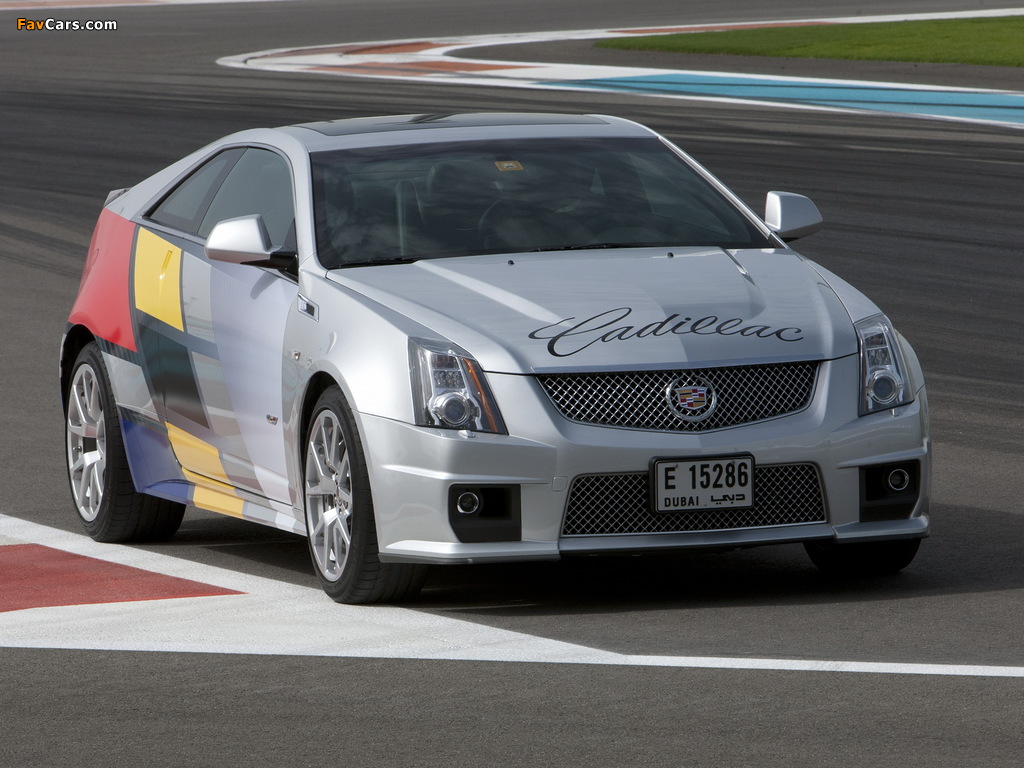 Photos of Cadillac CTS-V Coupe Challenge 2011 (1024 x 768)
