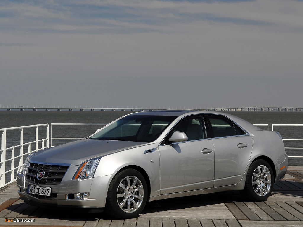 Pictures of Cadillac CTS EU-spec 2007 (1024 x 768)