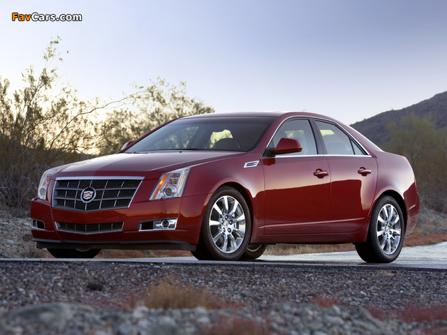 Pictures of Cadillac CTS 2007–13 (640 x 480)