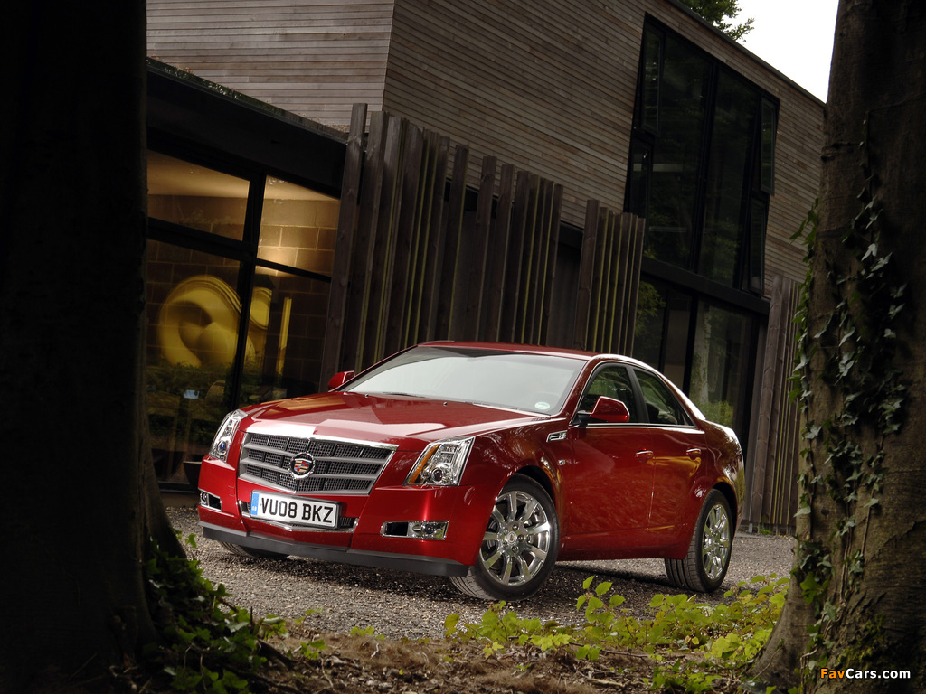 Pictures of Cadillac CTS UK-spec 2008 (1024 x 768)