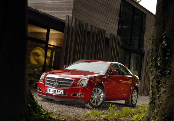 Pictures of Cadillac CTS UK-spec 2008