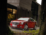 Pictures of Cadillac CTS UK-spec 2008