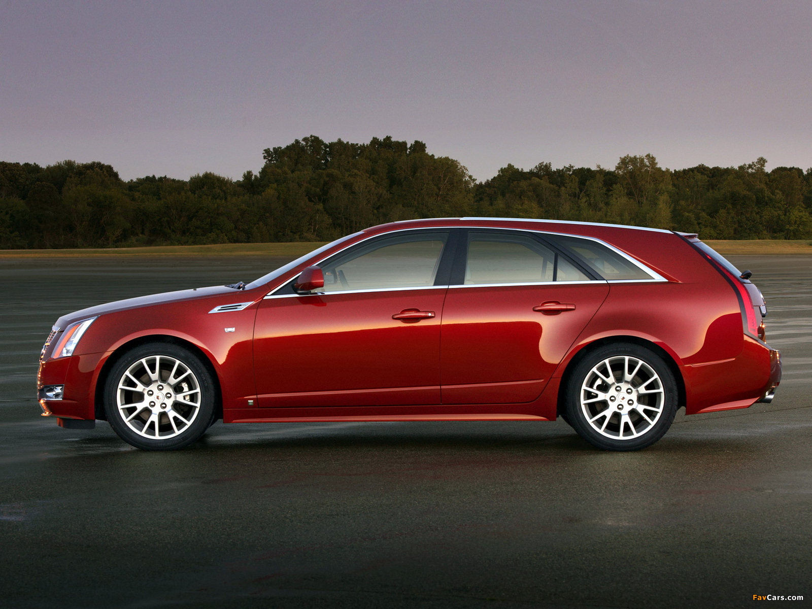 Pictures of Cadillac CTS Sport Wagon 2009 (1600 x 1200)