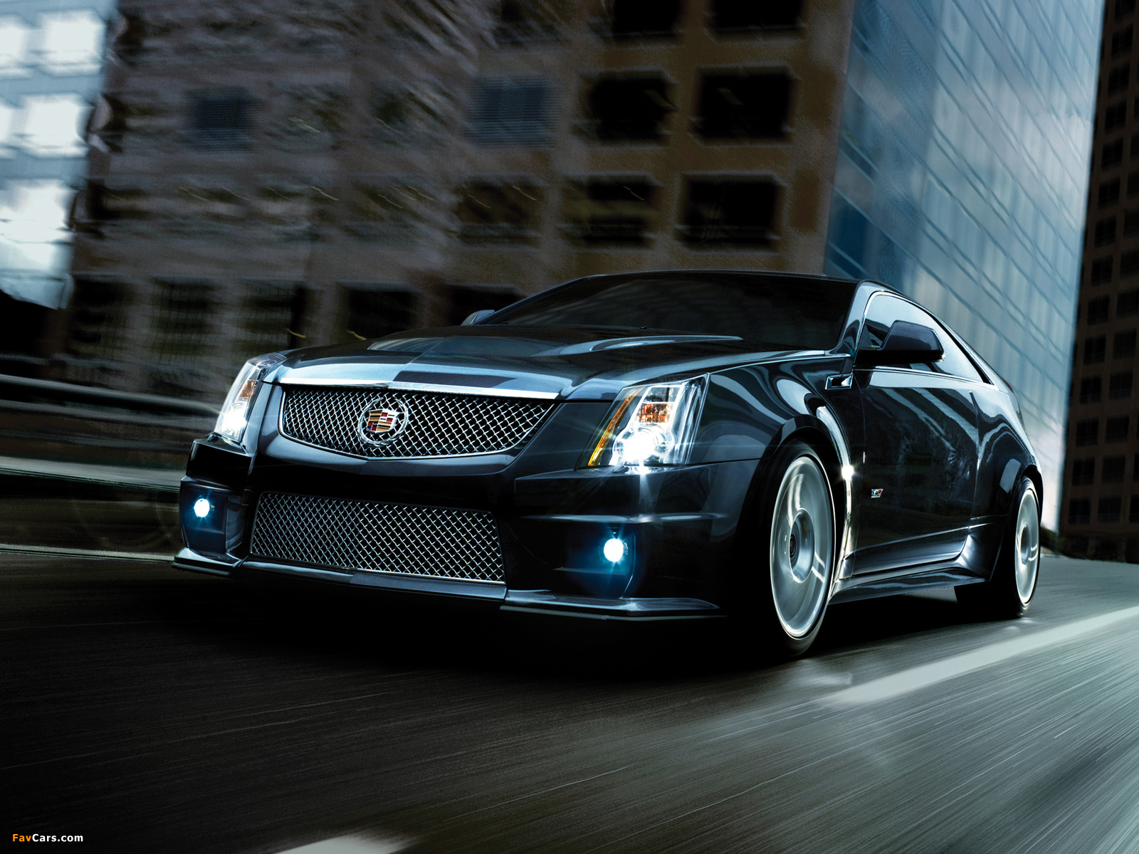 Pictures of Cadillac CTS-V Coupe 2010 (1600 x 1200)