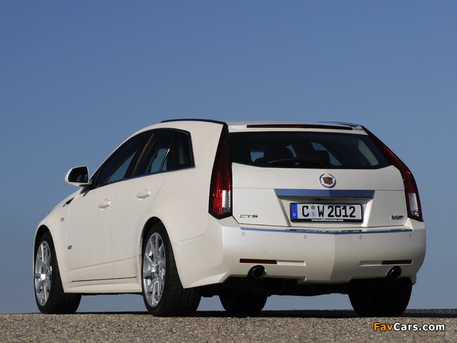 Pictures of Cadillac CTS-V Sport Wagon EU-spec 2010 (640 x 480)