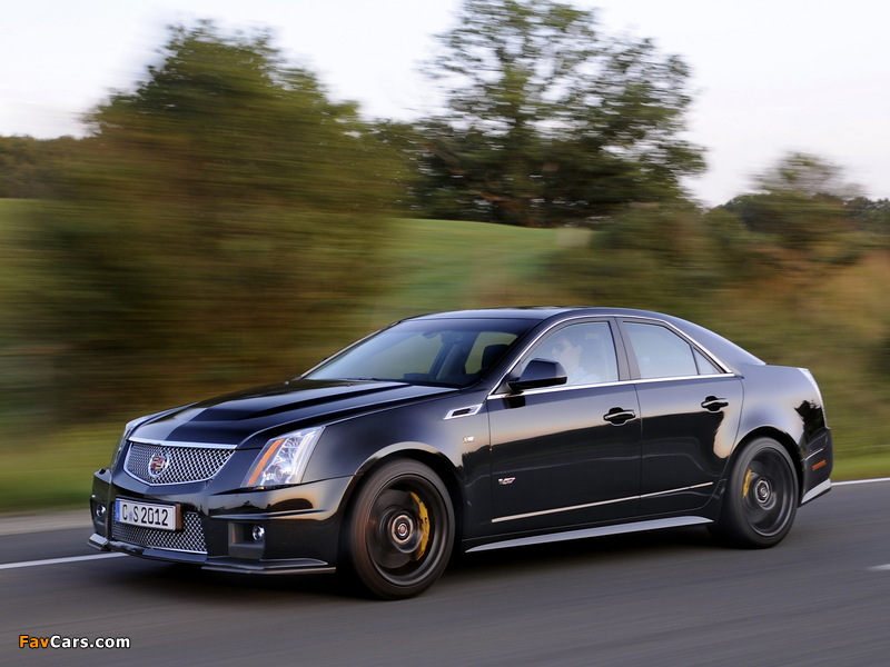 Pictures of Cadillac CTS-V EU-spec 2010 (800 x 600)