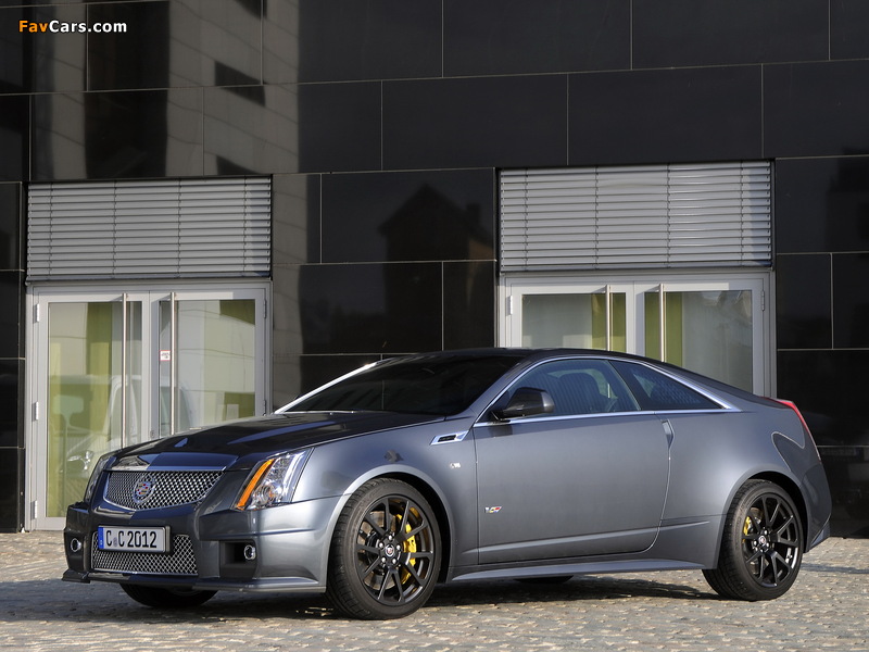 Pictures of Cadillac CTS-V Coupe Black Diamond EU-spec 2011 (800 x 600)