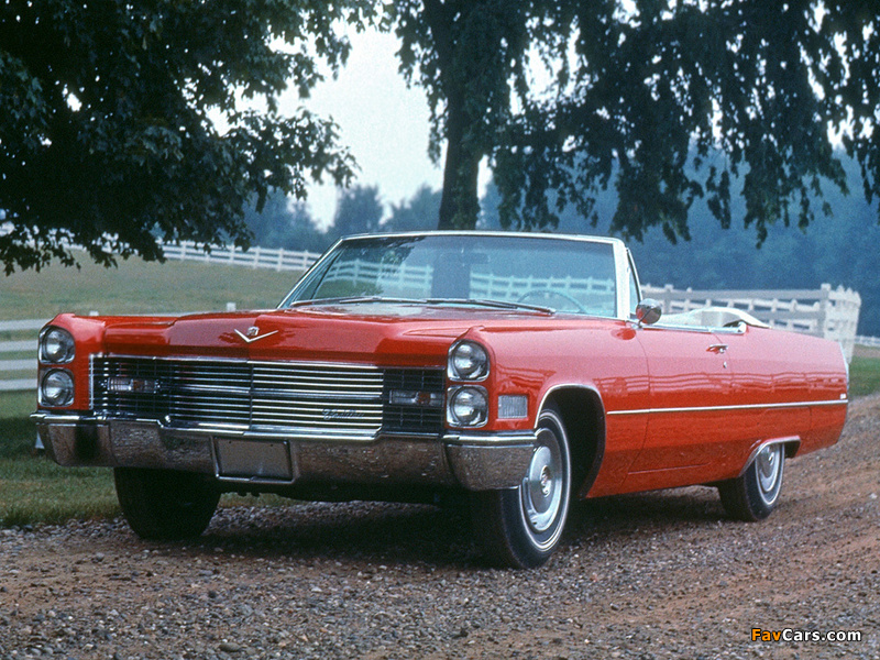 Cadillac de Ville Convertible 1966 pictures (800 x 600)