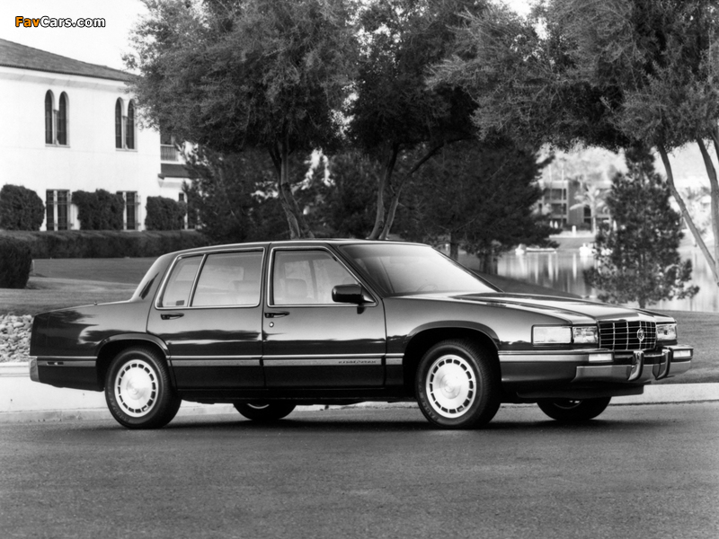 Cadillac Sedan de Ville 1989–93 images (800 x 600)