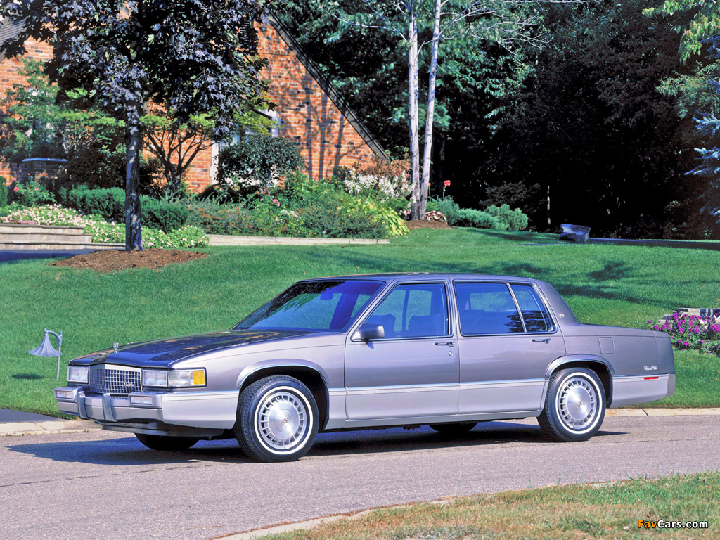 Cadillac Sedan de Ville 1989–93 pictures (1024 x 768)